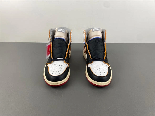 Original Jordan 1 Retro High Union Los Angeles Black Toe BV1300- 3587