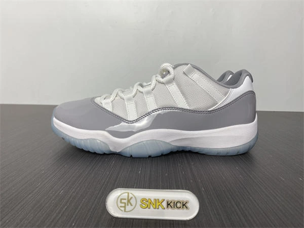 Breathable Jordan 11 Retro Low Cement Grey  AV2187- 4079