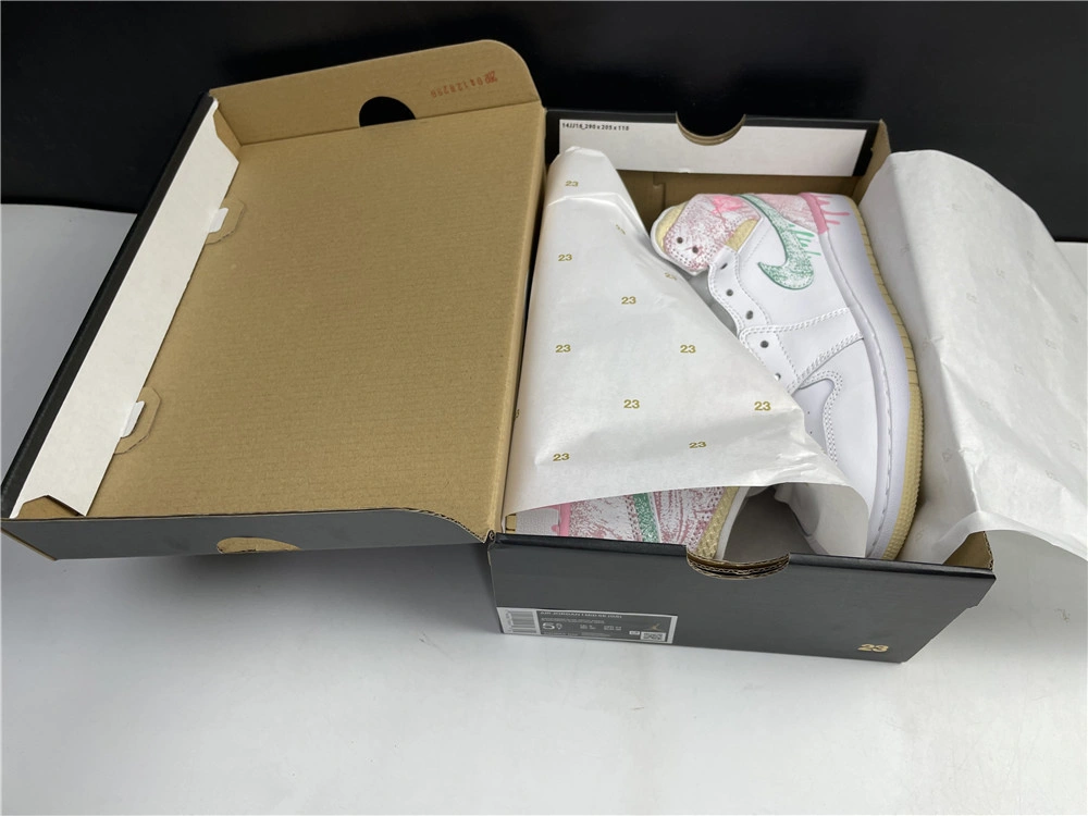 Jordan1 Mid Paint Drip DD1666- Youthful 3729