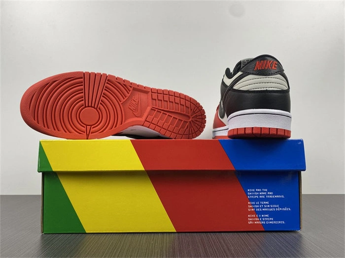 Durable Nike Dunk Low EMB NBA 75th Anniversary Chicago DD3363- 4782