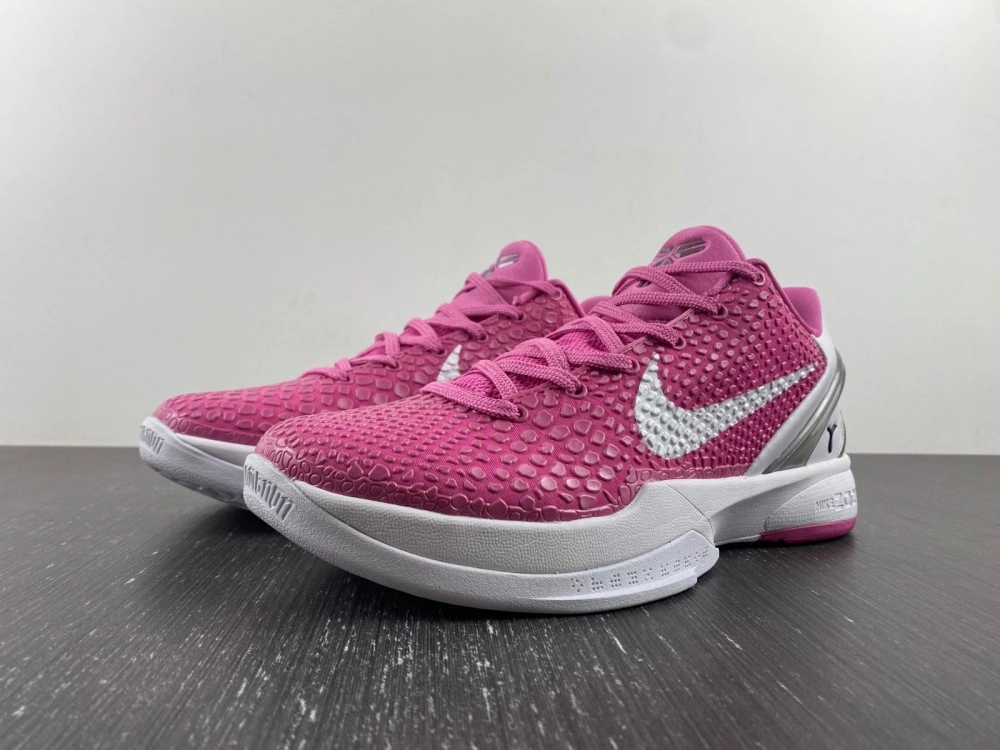 Comfortable Nike Kobe 6 Kay Yow Think Pink 429659- 4999