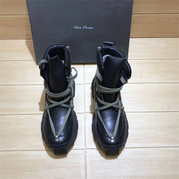Stylish Rick Owens High Sneaker 3466